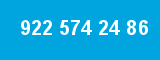 922 574 24 86 922 574 24 86